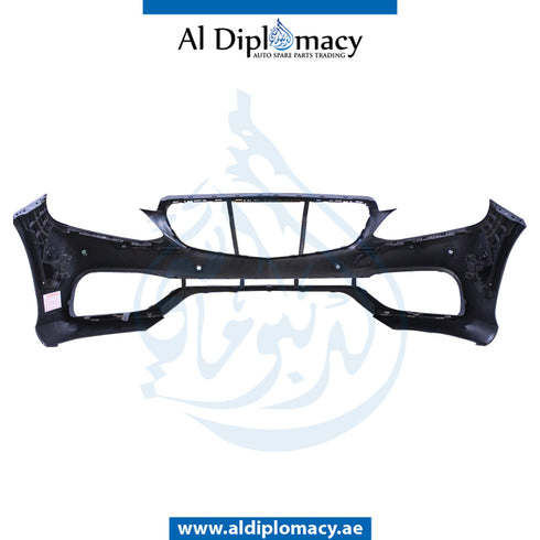 FRONT BUMPER, WITH SENSOR HOLE, 63 LOOK
